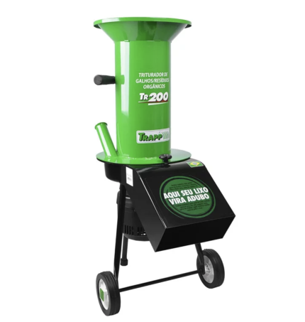 Triturador de Resíduos Orgânicos 1,5CV Bivolt TR-200 TRAPP