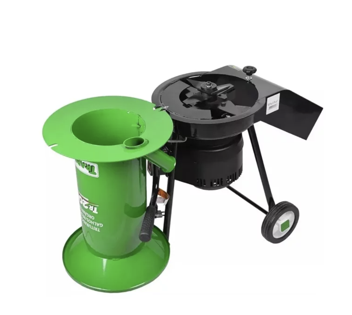 Triturador de Resíduos Orgânicos 1,5CV Bivolt TR-200 TRAPP - Imagem 4