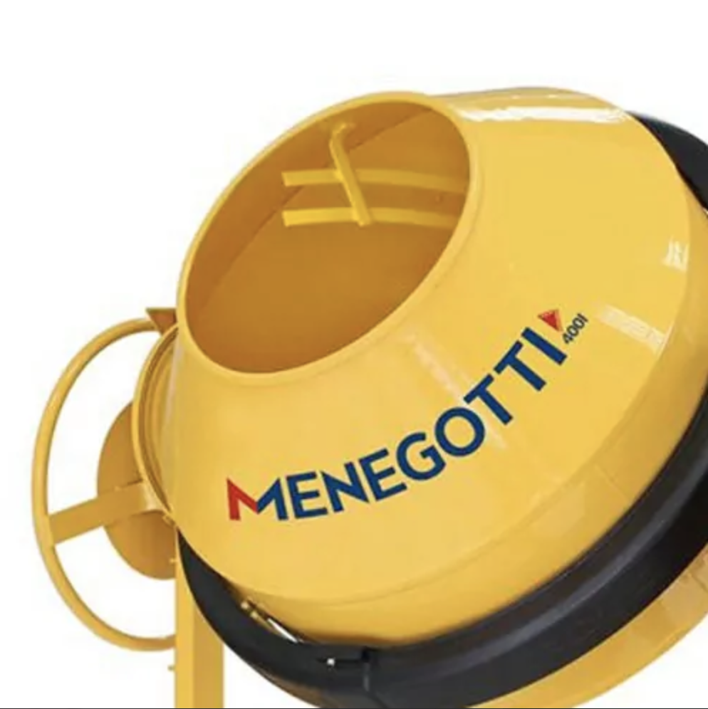 Kit Betoneira 400L 2 hp monofásica + Carrinho de mão caçamba metálica 45L 220V - Imagem 2