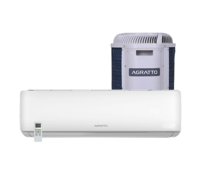 Ar Condicionado Split Agratto Hi Wall One Top 9.000 BTU/h Frio Branco ACST9F-02 - 220V