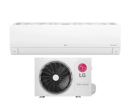 Ar Condicionado Split 9.000 BTUs LG S3-Q09AA31A Ciclo Frio, Dual Inverter, Wi-Fi com Voice + ia, Branco, 220V