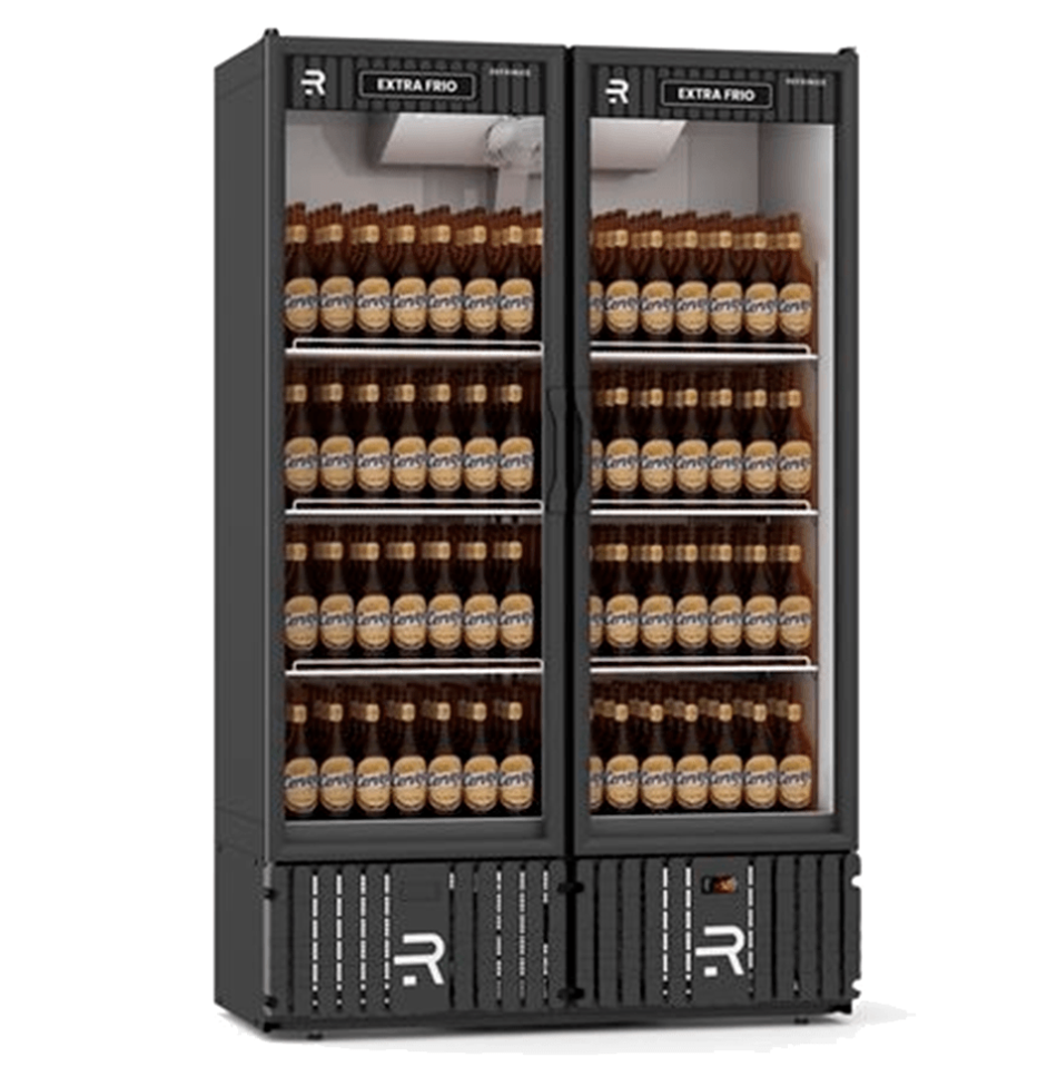 Conservador Vertical Visa Cooler Extra Frio VCEF2P - Carnes e Bebidas -5°C 2 Portas Ar Forçado Iluminação Led - Refrimate - Imagem 2